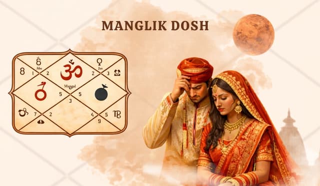 Illustration of Rahu and Ketu Mahadasha effects on career, relationships, and life changes in Vedic astrology 